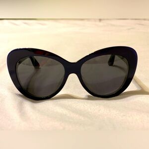 Black Christian Dior Promesse 1 cat eye sunglasses
